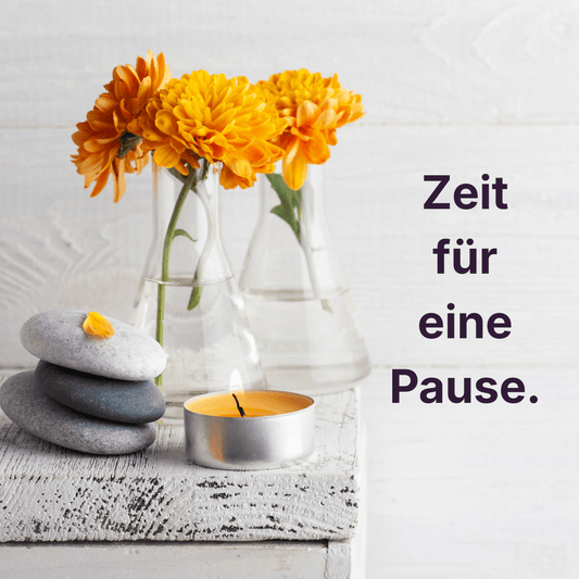 Die Pause gehört zum Alltag