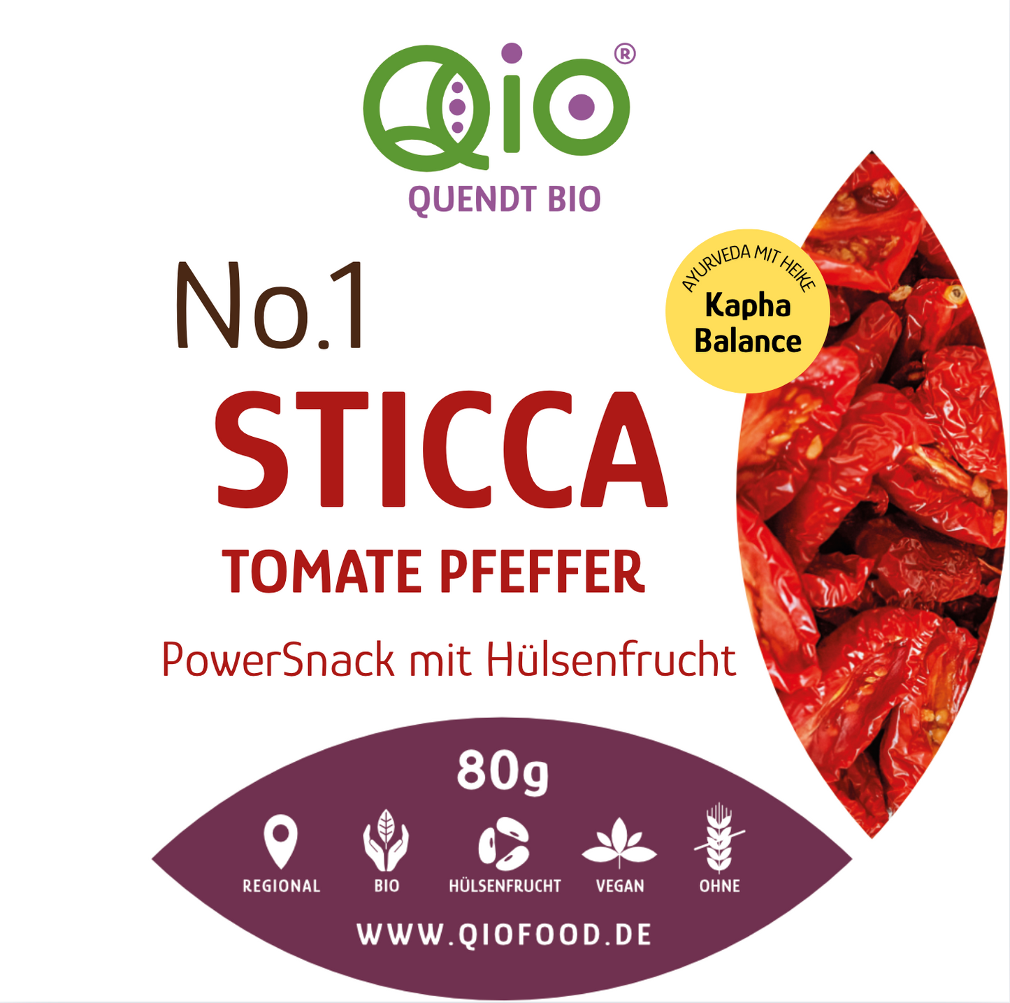 No.1 STICCA Tomate Pfeffer 80g
