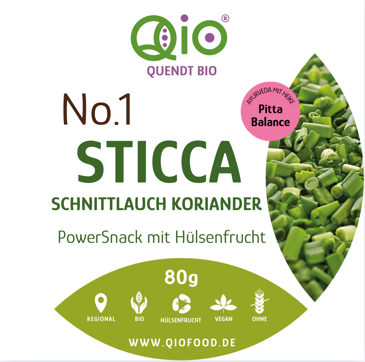 No.1 BIO STICCA - Schnittlauch Koriander 80g