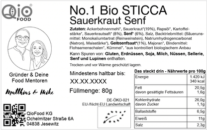 Qio_Rueck-Etikett_No.1_STICCA_Sauerkraut-Senf