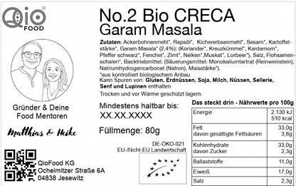 Qio_Rueck-Etikett_No.2_CRECA_Garam-Masala