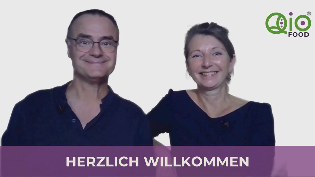 Heike und Matthias Quendt stellen im Video Ihr Unternehmen Qio Food KG vor.